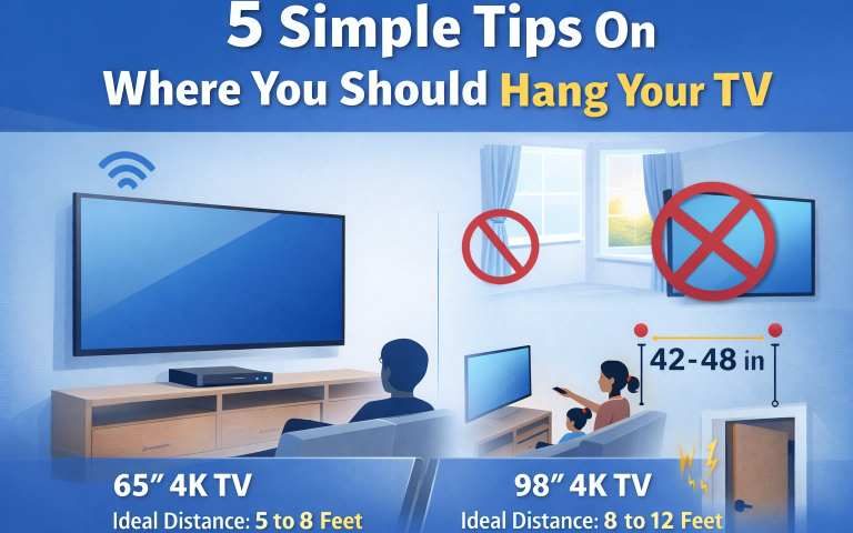 5 tips on where to hang your tv 2